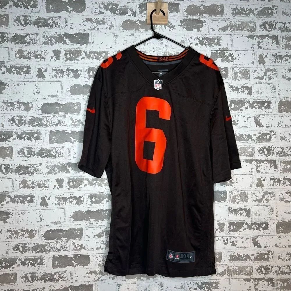 Nike baker mayfield Cleveland browns football jersey